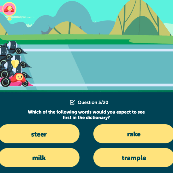Using Dictionary Guide Words LET’S RACE - Image 4